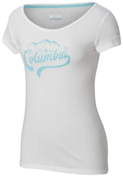 Columbia Outdoor Play Womens Tee Shirt White -Railblaza Sale Store 1837871 100 f 1 1
