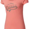 Columbia Outdoor Play Womens Tee Shirt Coral Bloom