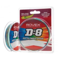 Rovex D:8 Depthfinder Braided Fishing Line Multi Colour - 600yd -Railblaza Sale Store 300058 4