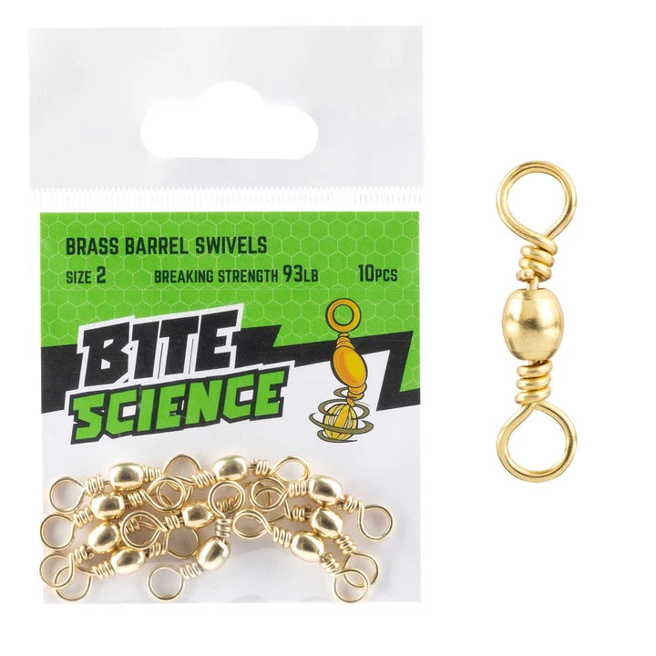 Bite Science Brass Barrel Swivel Value Pack 2 Bite Science Brass Barrel Swivel Value Pack - Image 2