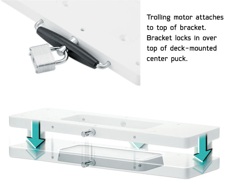 Minn Kota 603009 RTA-17 Quick Release Bracket 2 Minn Kota 603009 RTA-17 Quick Release Bracket - Image 2