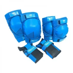 Adrenalin Child Skate Protection 6 Piece Set Elbow Knee Pads And Wrist Brace -Railblaza Sale Store Adrenalin Child Skate Protection 6 Piece Set Blue