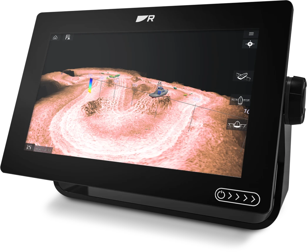 Raymarine Axiom+ Plus 7 MFD 3D RV Sonar Sounder Fishfinder GPS Charplotter Combo Unit E70635 2 Raymarine Axiom+ Plus 7 MFD 3D RV Sonar Sounder Fishfinder GPS Charplotter Combo Unit E70635 - Image 2