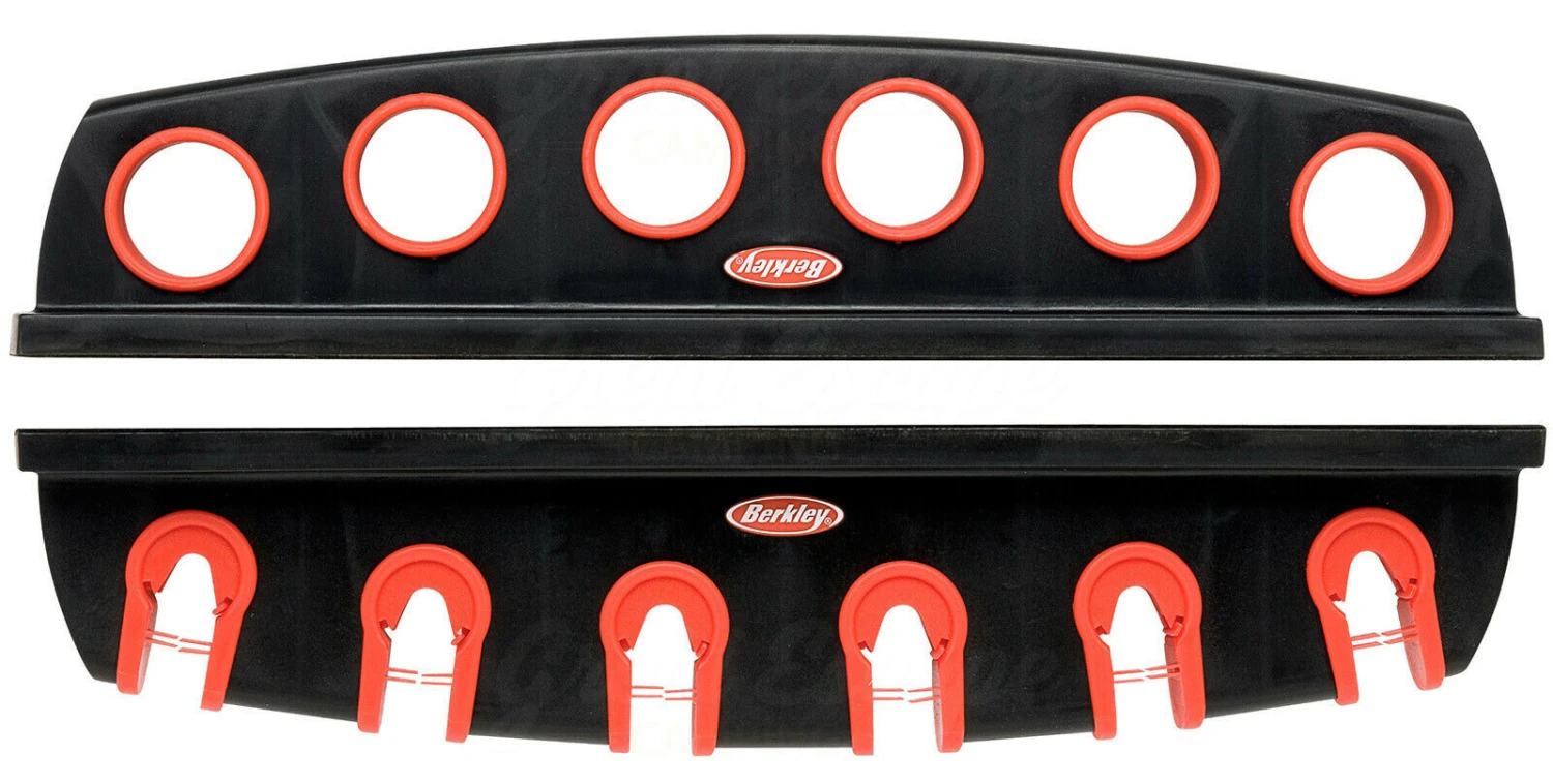 Berkley 1131068 Horizontal Fishing Combo Holder - Black 1 Berkley 1131068 Horizontal Fishing Combo Holder - Black