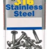 Champion Stainless Steel 316 Self-Tapping Screws Pan Head - 10G