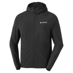 Columbia Mens Heather Canyon Soft Shell Jacket - Black