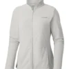 Columbia Western Ridge Full Zip Womens Fleece Jacket - Chalk
