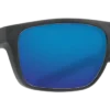 Costa Del Mar Broadbill Matt Grey Frame Polarised Sunglasses - Blue Mirror 580G