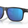 Costa Del Mar Spearo XL Matt Black Frame Blue Mirror Glass 580G Lens Polarised Performance Sunglasses
