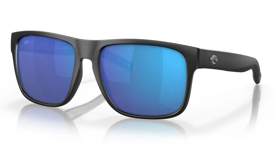 Costa Del Mar Spearo XL Matt Black Frame Blue Mirror Glass 580G Lens Polarised Performance Sunglasses 1 Costa Del Mar Spearo XL Matt Black Frame Blue Mirror Glass 580G Lens Polarised Performance Sunglasses