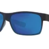 Costa Half Moon Bahama Blue Fade Frame Polarised Sunglasses - Blue Mirror 580G