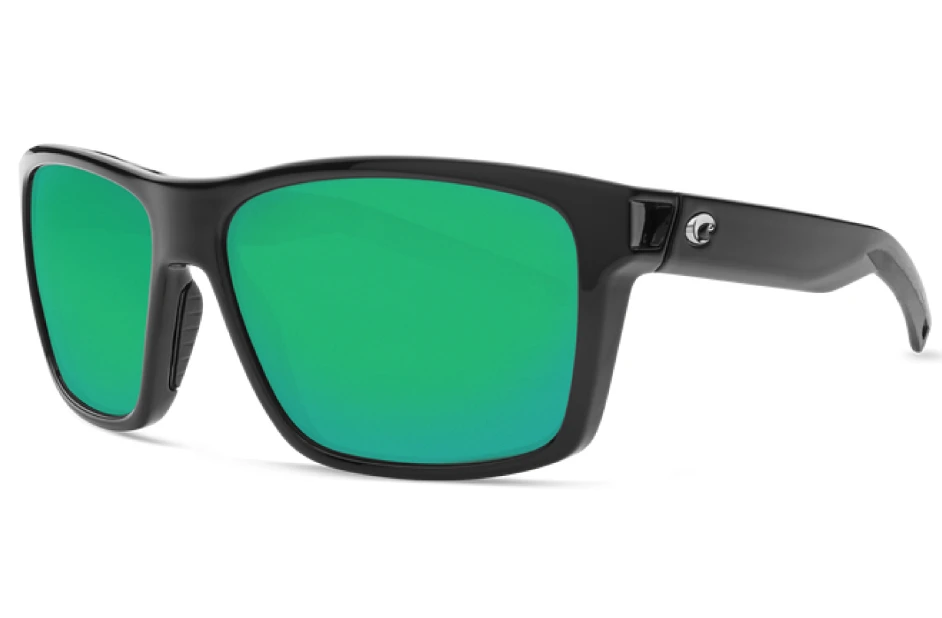 Costa Slack Tide Shiny Black Frame Polarised Sunglasses - Image 2