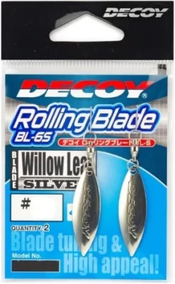 Decoy BL-6S Rolling Willow Leaf Blade Lure Silver -Railblaza Sale Store Decoy Rolling Willow Leaf Blade Silver 8dcab69c 01de 435a 9399 2a6a8f6b6882