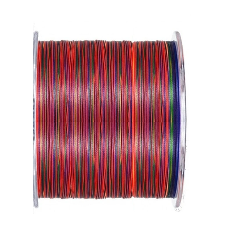 Dog Tooth Code X8 4000m 30lb Multi Colour Braided Fishing Line