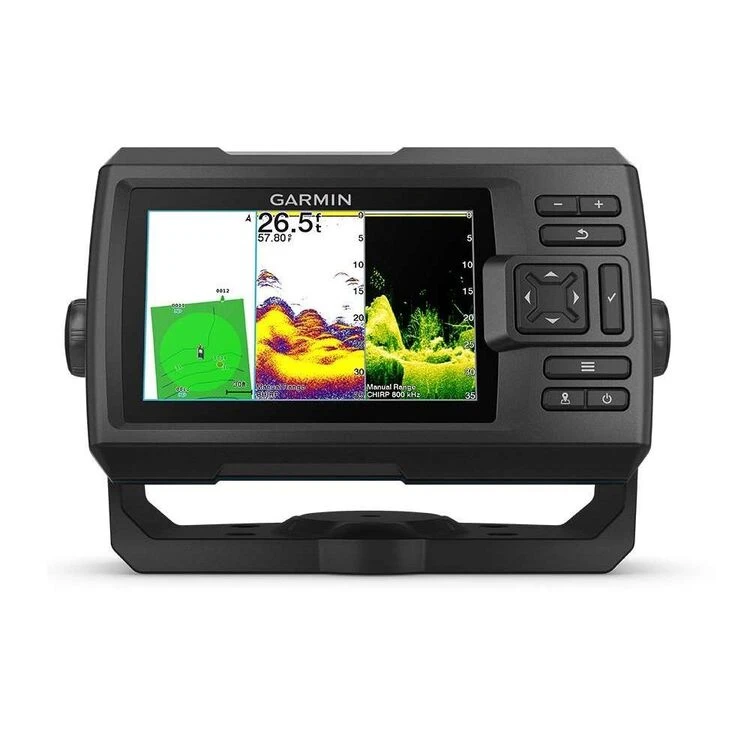 Garmin Striker Vivid 5 GPS And Sonar Sounder Fishfinder With GT20 Transducer 010-02551-01 1 Garmin Striker Vivid 5 GPS And Sonar Sounder Fishfinder With GT20 Transducer 010-02551-01