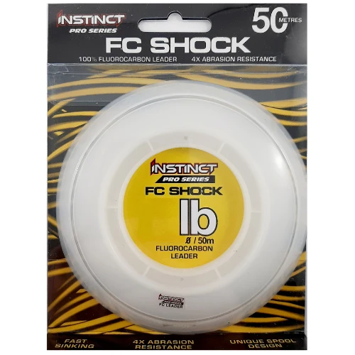 Instinct Pro IN230 FC Fluorocarbon Shock Leader - 50m 1 Instinct Pro IN230 FC Fluorocarbon Shock Leader - 50m