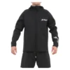 Jetpilot Flight Mens Hooded Jetski Tour Coat Black JA22160