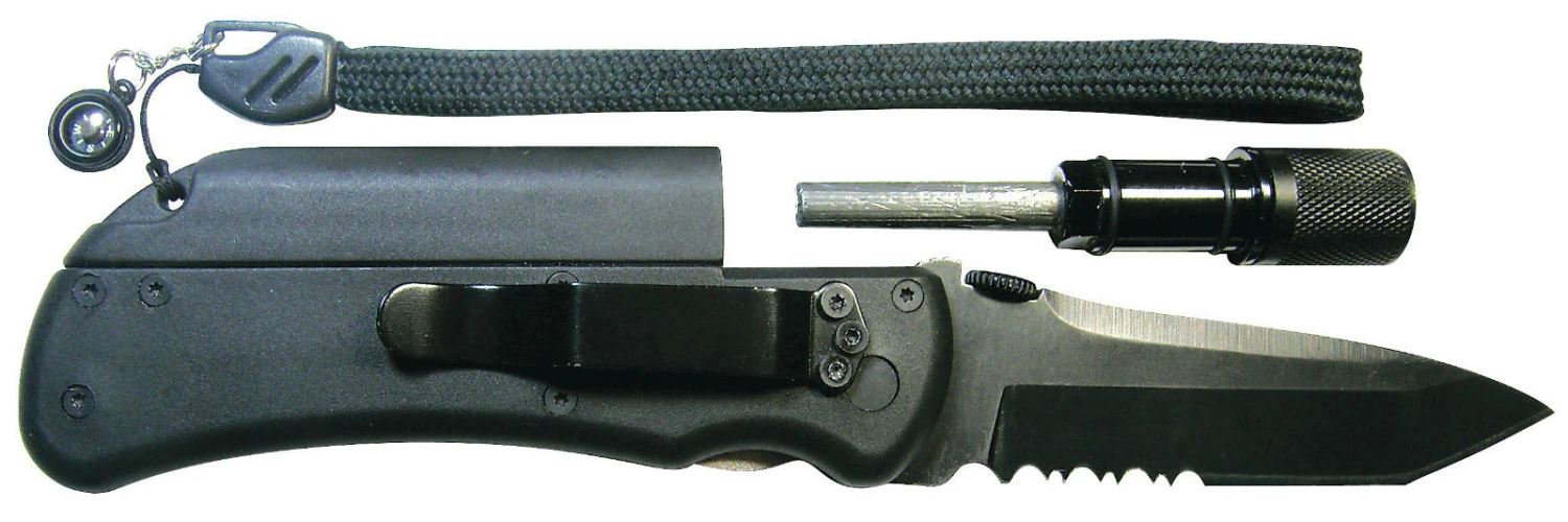 Land And Sea Spark Stone Knife And Torch Survival Tool 2 Land And Sea Spark Stone Knife And Torch Survival Tool - Image 2