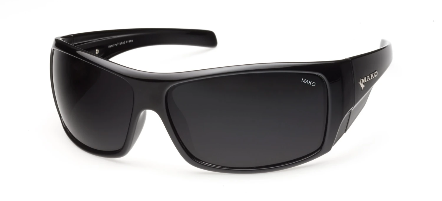Mako Indestructible Matte Black Frame Poly Grey Lens Polarised Sunglasses 1 Mako Indestructible Matte Black Frame Poly Grey Lens Polarised Sunglasses