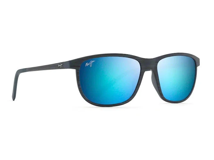 Maui Jim Dragons Teeth Dark Navy Stripe Frame Blue Hawaii Glass Lens Polarised Performance Sunglasses 1 Maui Jim Dragons Teeth Dark Navy Stripe Frame Blue Hawaii Glass Lens Polarised Performance Sunglasses