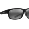 Maui Jim Southern Cross Black-Blue-Grey Frame Neutral Grey Glass Lens Polarised Performance Sunglasses