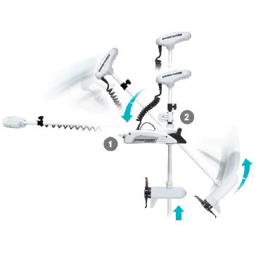 Minn Kota 601610 Riptide Terrova IPilot 112lb 36 Volt 60in Bow Mount Electric Motor 2 Minn Kota 601610 Riptide Terrova IPilot 112lb 36 Volt 60in Bow Mount Electric Motor - Image 2