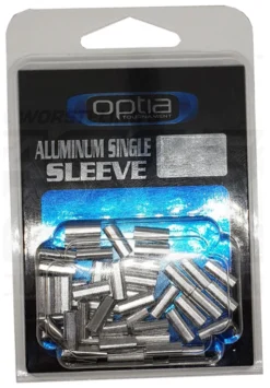 Optia OP059 Aluminium Single Sleeve Heavy Duty Crimp 25 Pack