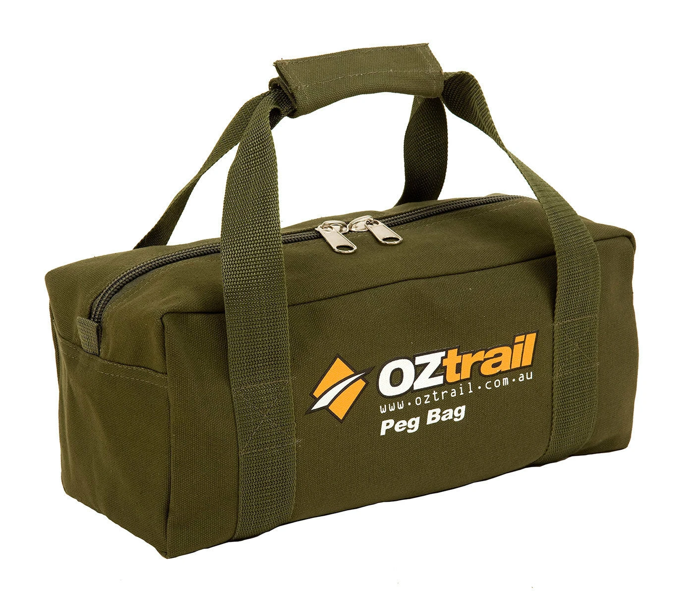 Oztrail Heavy Duty Canvas Peg Bag 1 Oztrail Heavy Duty Canvas Peg Bag