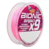 Platypus X9 Bionic Braided Pink Fishing Line - 150m