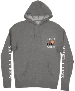 Salty Crew Ol Knobby Gunmetal Heather Fleece Hoody