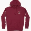 Salty Crew Tailed Hooded Fleece Hoodie - Burgundy