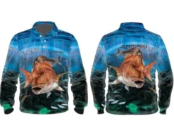 Samaki Red Snapper Long Sleeve Kids Fishing Shirt -Railblaza Sale Store Samaki Red Snapper LS Adult Shirt 609fb9e3 9fd1 4e8b 8ded a7ae5fb301db