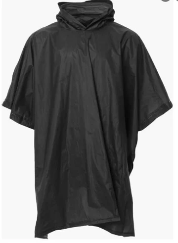 Ugly Fish Emergency Rain Poncho Coat 2 Ugly Fish Emergency Rain Poncho Coat - Image 2