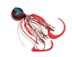 Shimano Tiger Baku Baku Round Metal Jig Lures -Railblaza Sale Store Shimano Baku Baku Jig Lure Red Silver