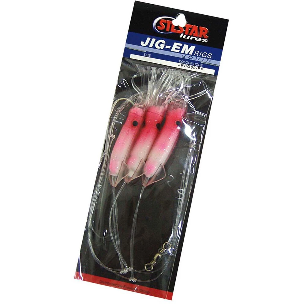 Silstar Jig Em Squid Pre Tied Rig 6 Silstar Jig Em Squid Pre Tied Rig - Image 6