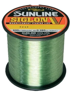 Sunline Siglon V Tournament 600m Green Monofilament Line