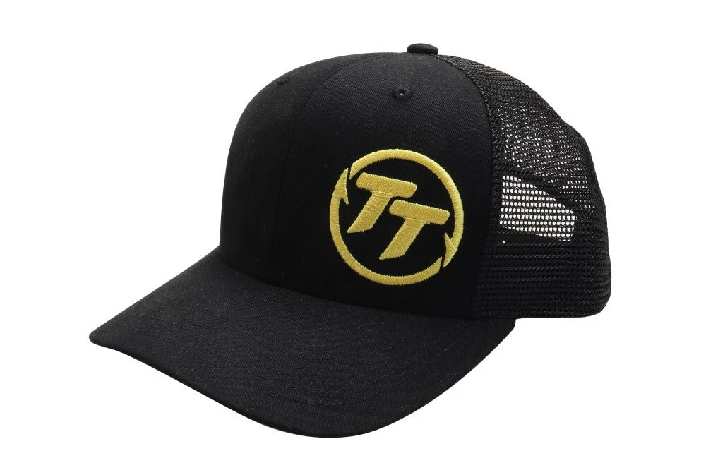 Tackle Tactics TT 8040 Trucker Cap Hat Black 1 Tackle Tactics TT 8040 Trucker Cap Hat Black