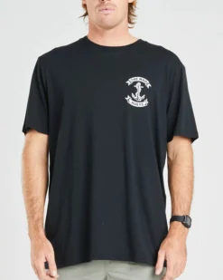 The Mad Hueys Anchor Short Sleeve Tee - Black