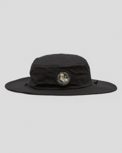 The Mad Hueys Shoey Down Under Black Wide Brim Hat