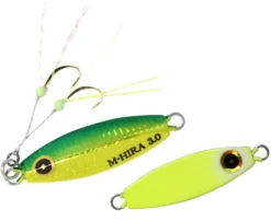 Hayabusa Jackeye Hirarin Micro Jig Lure -Railblaza Sale Store UV Green Gold