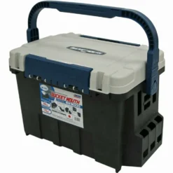 Versus Meiho Bucket Mouth BM-9000 Black Heavy Duty Tackle Box