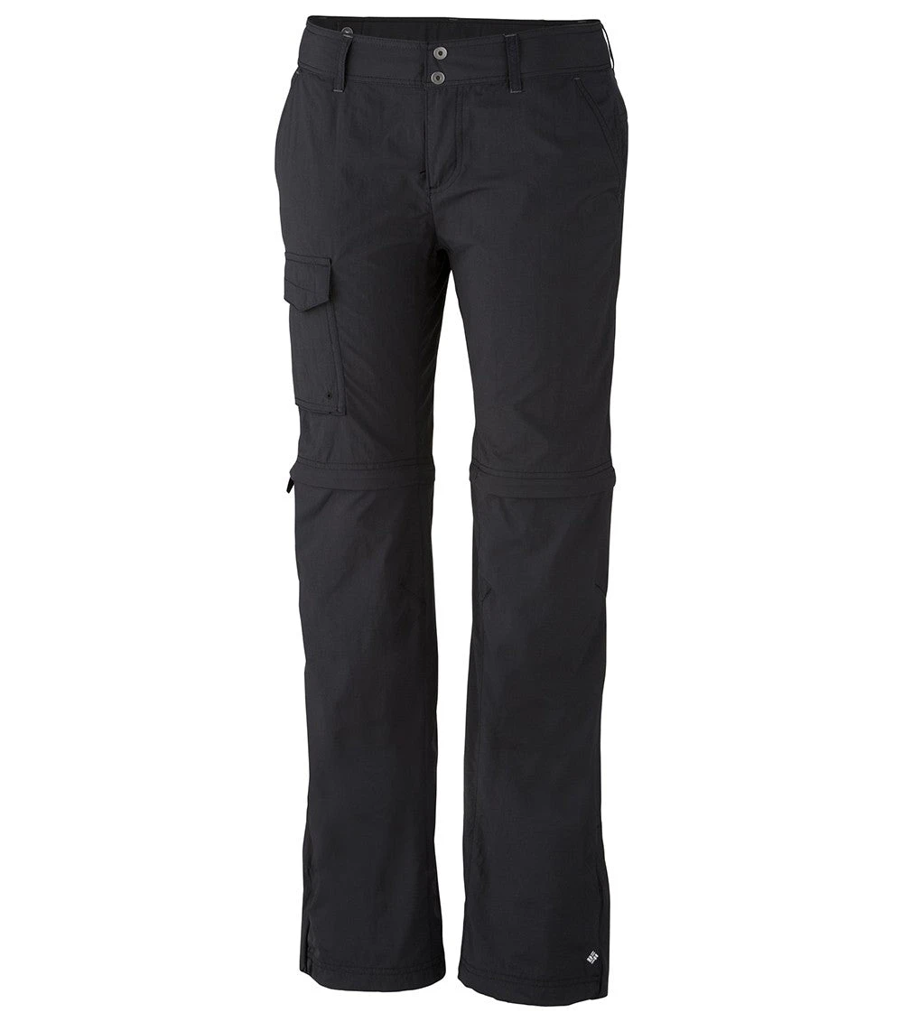 Columbia Silver Ridge Convertible Womens Pants Black 1 Columbia Silver Ridge Convertible Womens Pants Black