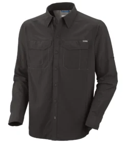 Columbia Silver Ridge Long Sleeve Mens Shirt Grill -Railblaza Sale Store am7453 028 1987523 1