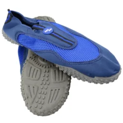 Land And Sea Blue Adult And Kids Aqua Shoes