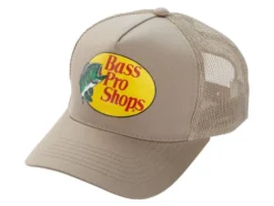 Bass Pro Shops Trucker Hat Mesh Cap -Railblaza Sale Store bass pro khaki 1
