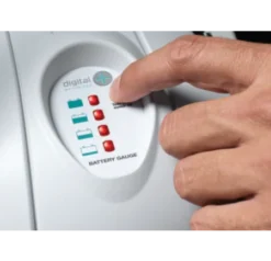 Minn Kota 601600 RT55ST/FP Riptide Powerdrive 55lb 54in Foot Pedal Bow Mount Electric Motor -Railblaza Sale Store battery metre