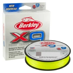 Berkley X9 Braided Fishing Line Flame Green 300m -Railblaza Sale Store ber x9braid filler fgreen 1 2 1