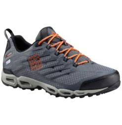 Columbia Ventrailia II Outdry Mens Hiking Shoe Titanium Grey Steel Heatwave