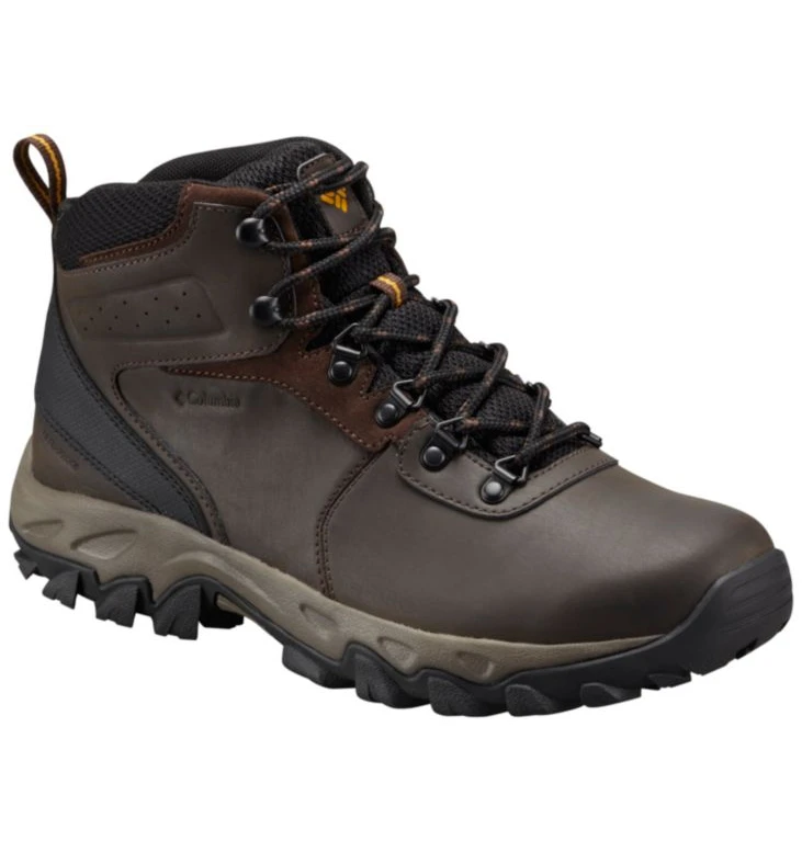Columbia Newton Ridge Plus II Waterproof Mens Hiking Boot Cordovan Squash 1 Columbia Newton Ridge Plus II Waterproof Mens Hiking Boot Cordovan Squash