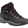Columbia Newton Ridge Plus Womens Hiking Boot Black Poppy Red